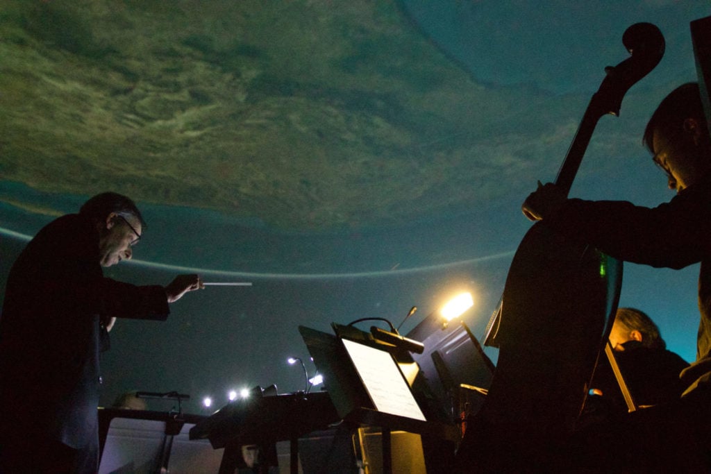 Sinfonia da Camera at Staerkel Planetarium dome