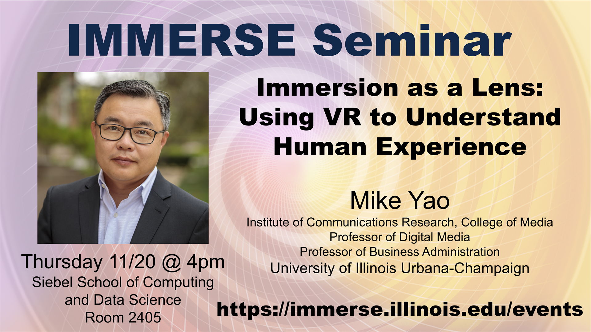 Immersion as a Lens: Using VR to Understand Human Experience