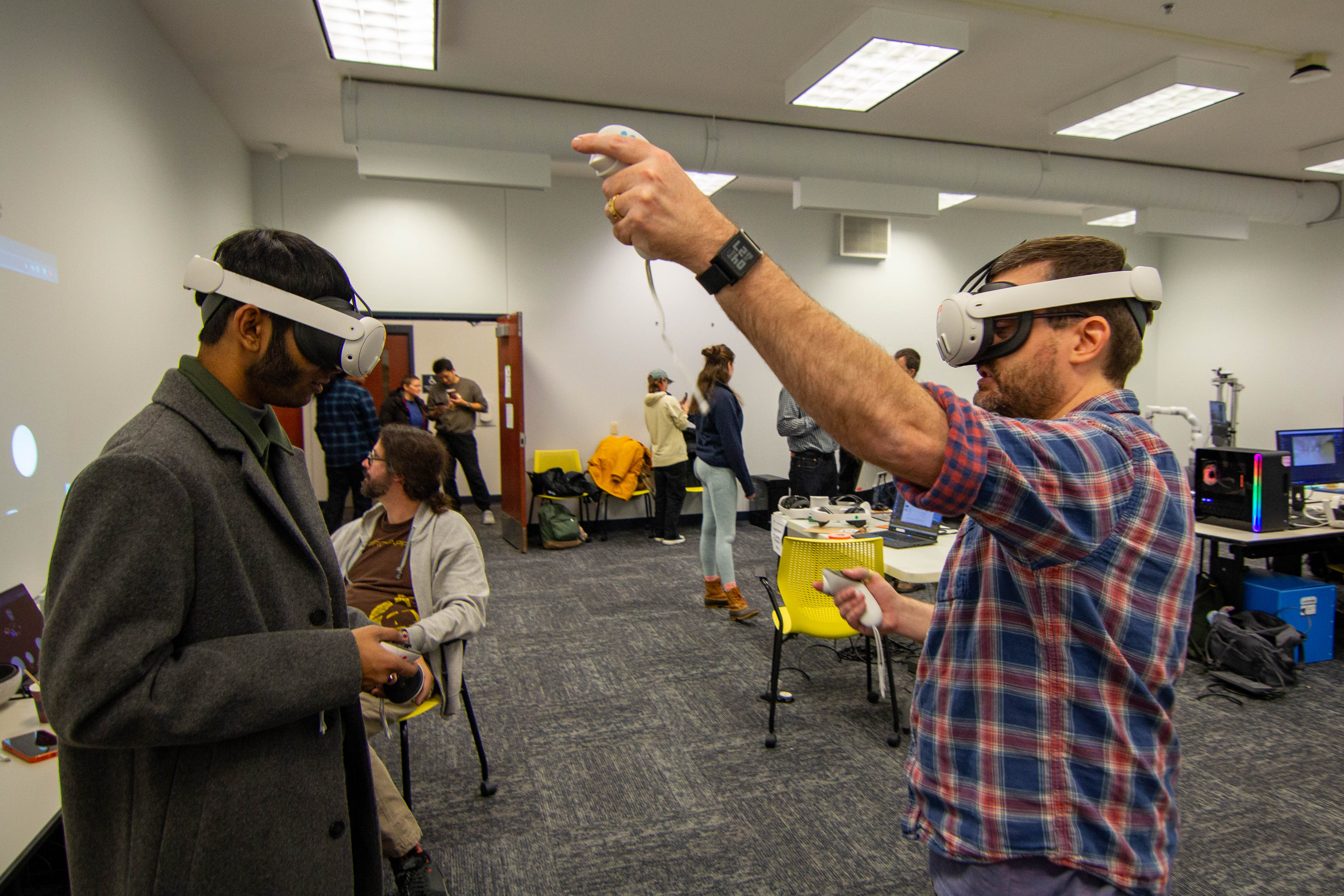 NCSA 3103 during the IMMERSE Community Demo Day