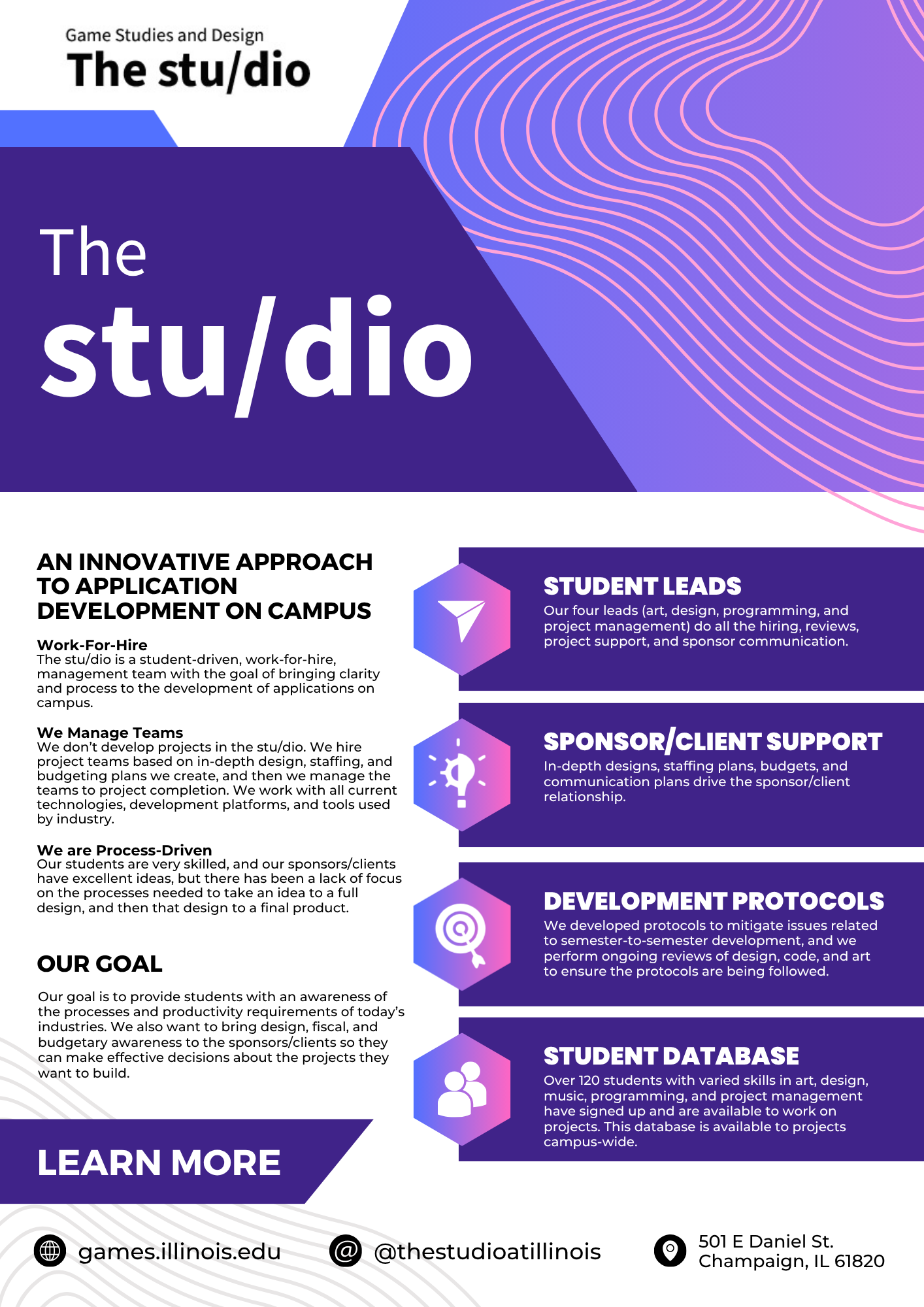 The stu/dio: an Innovative Approach to Application Development on Campus